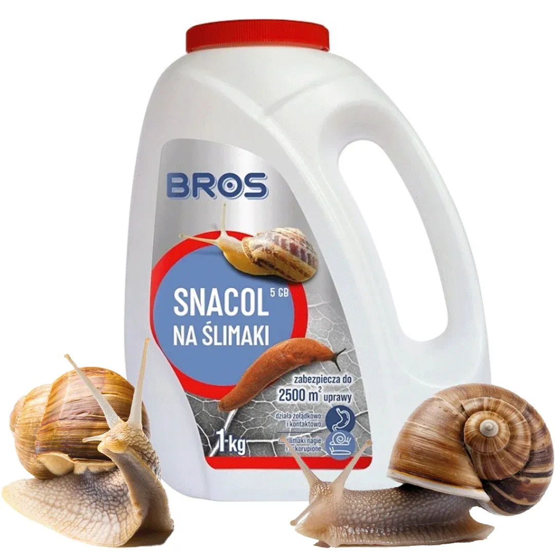 NA ŚLIMAKI TRUTKA PREPARAT BROS 1 KG SNACOL MOCNY GRANULAT