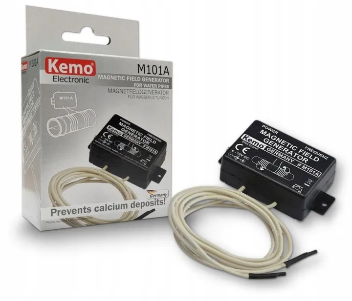 Odkamieniacz Zmiękczacz wody KEMO M101A magnetyzer wapnia