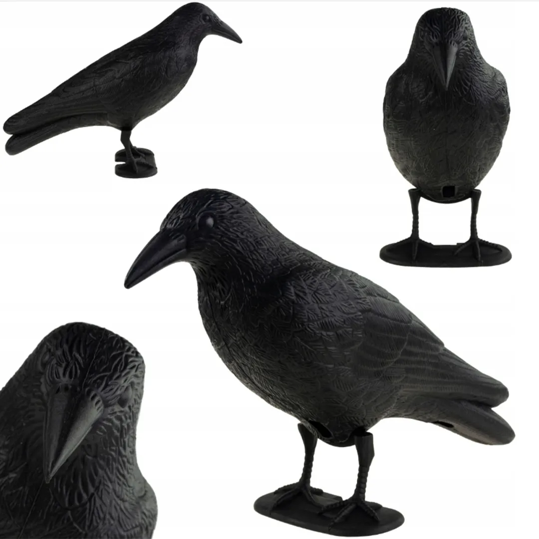 Odstraszacz ptaków KRUK do postawienia i powieszenia na gołębie, szpaki itp