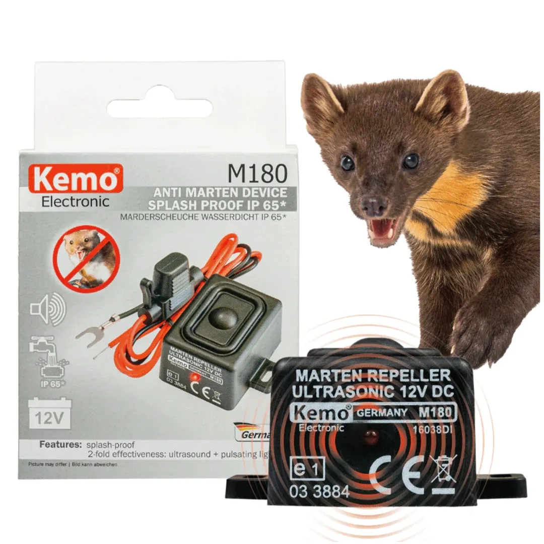 KEMO M180 odstraszacz samochodowy WODOODPORNY 12V