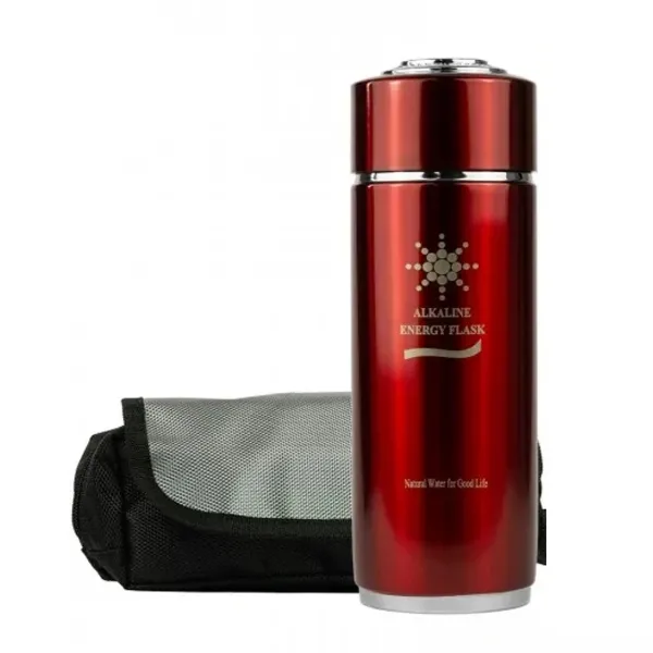 Jonizator wody Alkaline Water Flask czerwony POKR.