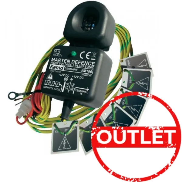 [OUTLET] Odstraszacz kun, łasic: 12 V KEMO M186