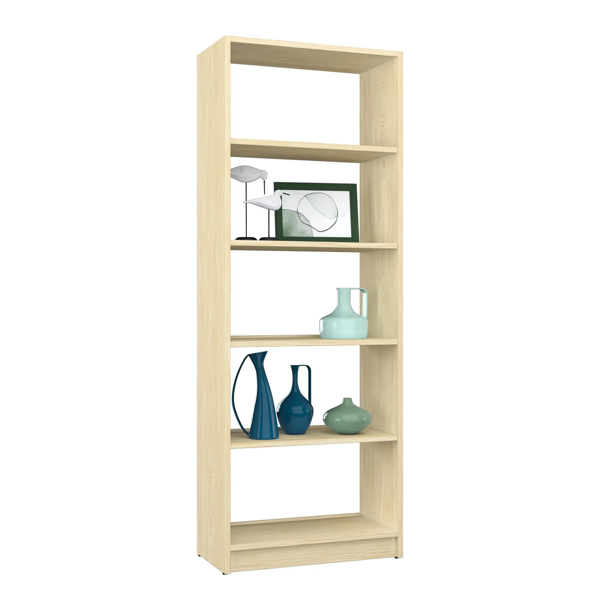 Drewniany regał N01