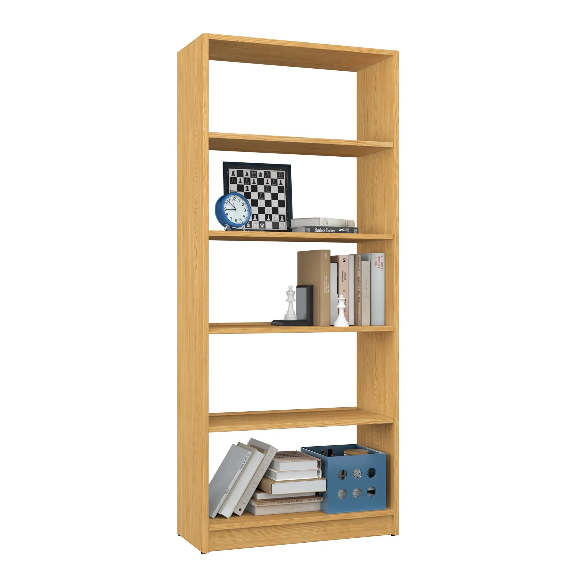 Drewniany regał N01