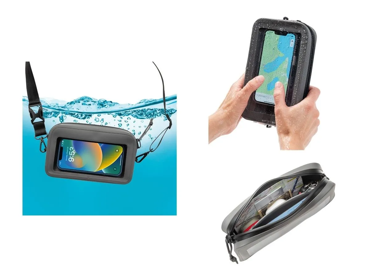 Niteize RunOff  Wodoodporna torebka  HIP PACK Charcoal ROHP-09-R8