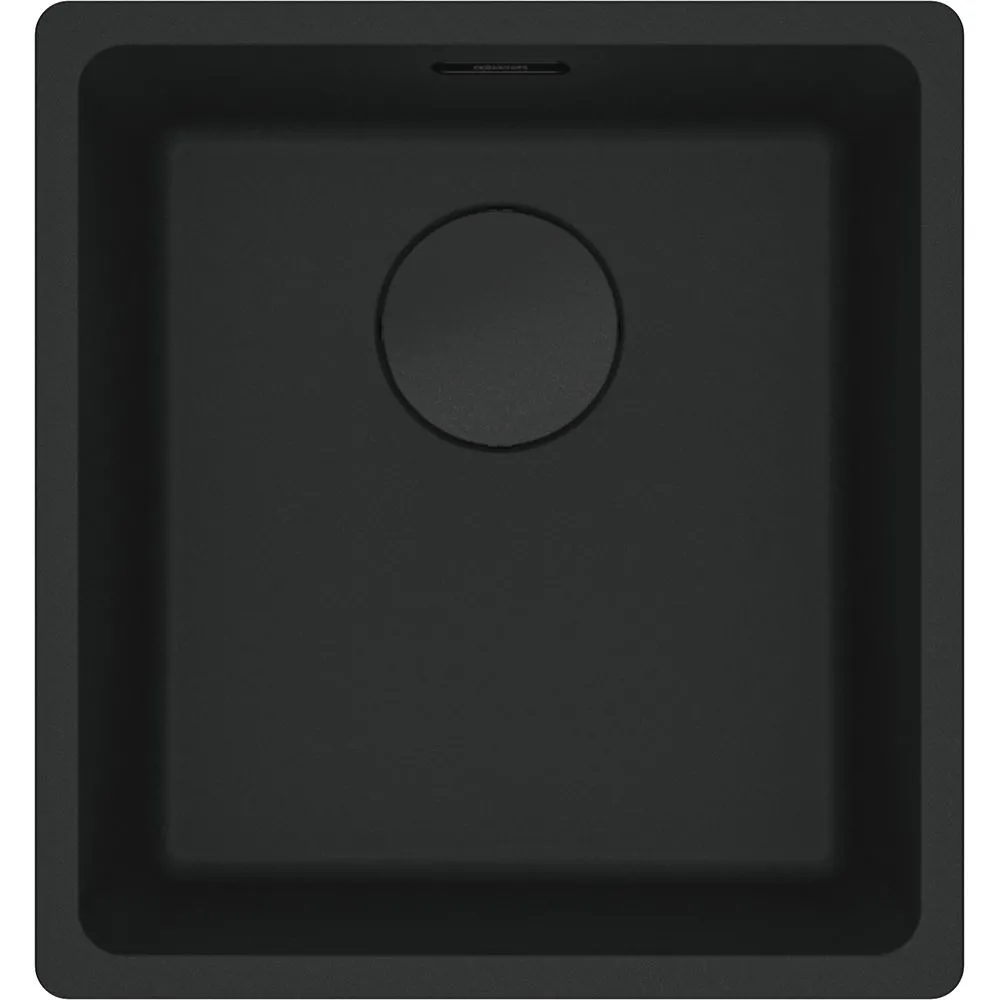 FRANKE MRG 110-37 Czarny mat / Czarny odpływ 125.0697.760