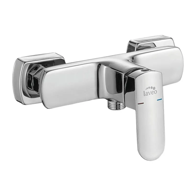 LAVEO Calla - bateria natryskowa ścienna bez zestawu natryskowego