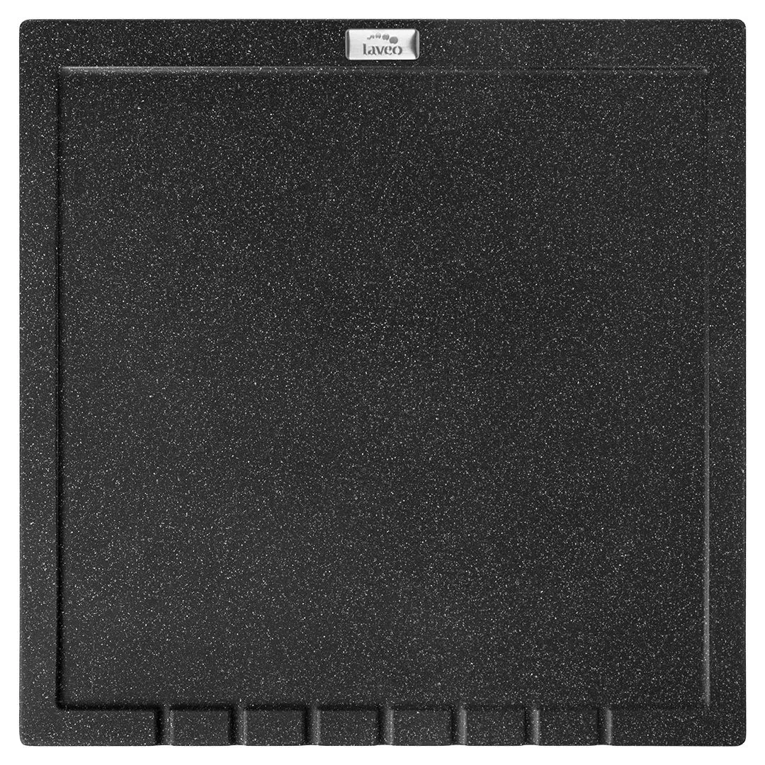 LAVEO Halvo OBA 701T Czarny multifunkcyjny ociekacz granitowy