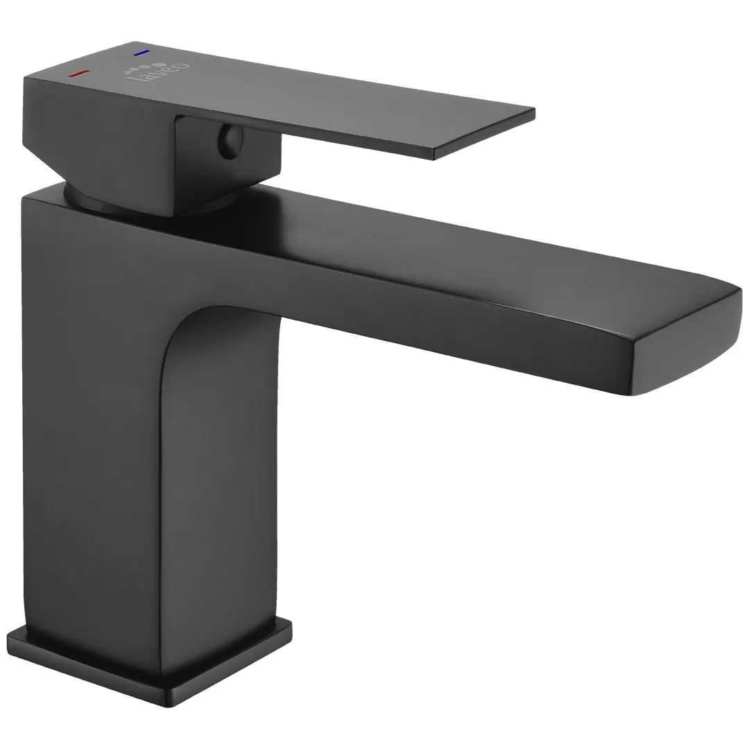 LAVEO Kvadrato - bateria umywalkowa stojąca