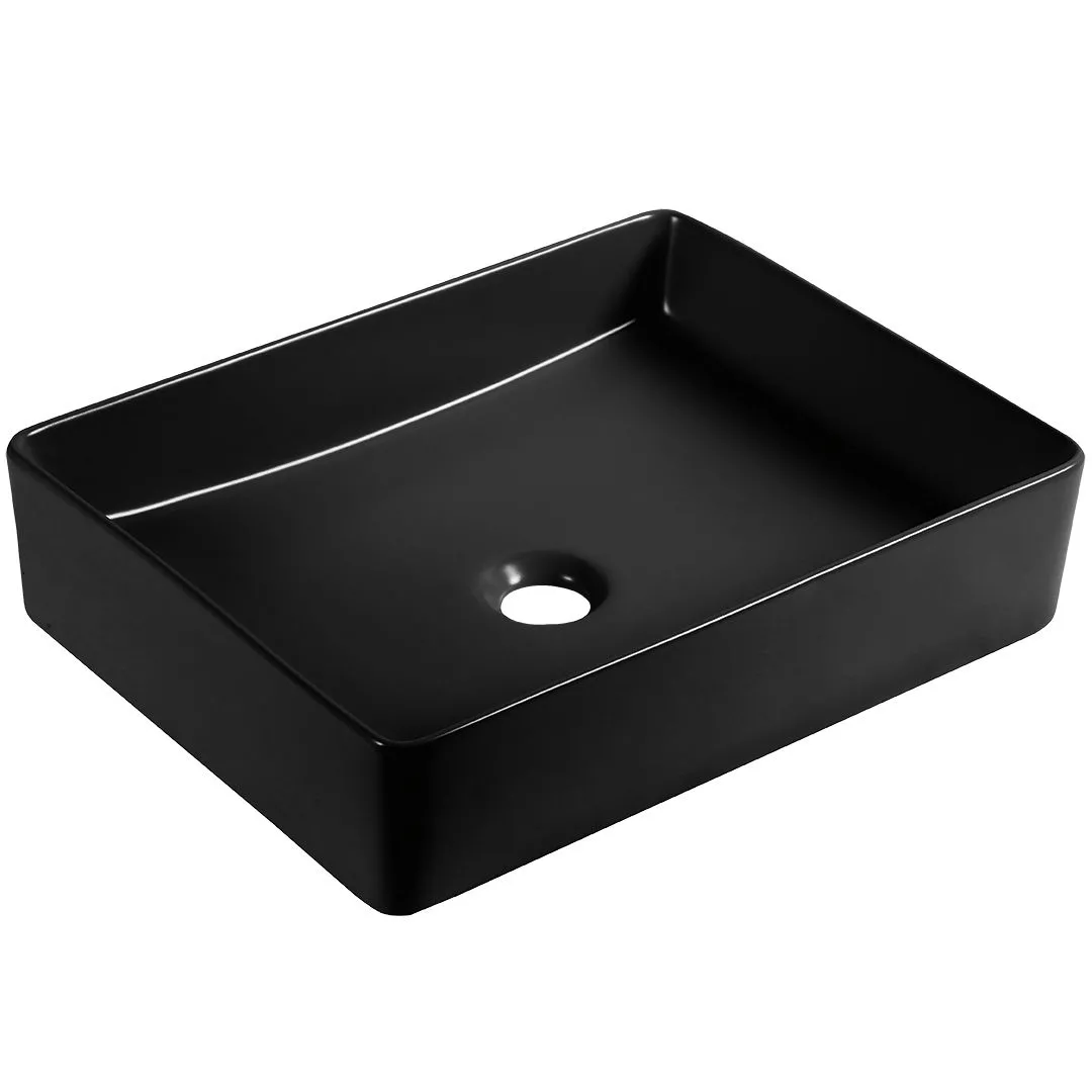 LAVEO Kvadrato - umywalka nablatowa ceramiczna