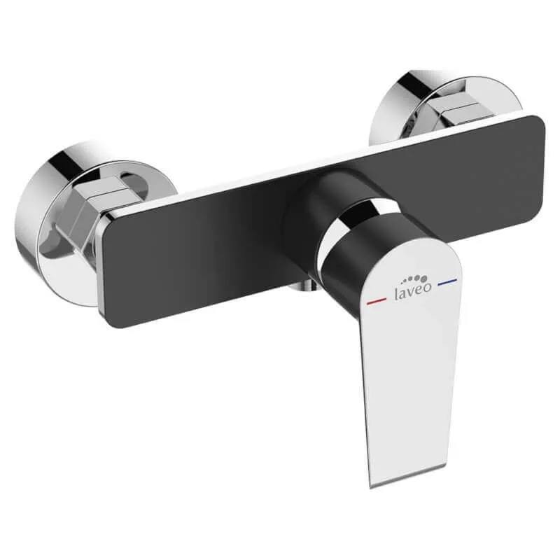 LAVEO Largo - bateria natryskowa ścienna bez zestawu natryskowego