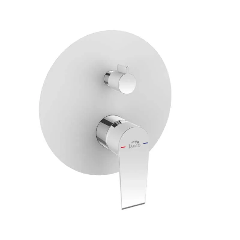 LAVEO Largo - bateria natryskowa podtynkowa z przełącznikiem