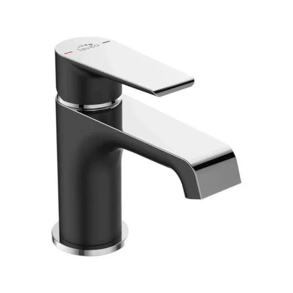 LAVEO Largo - bateria umywalkowa stojąca z korkiem