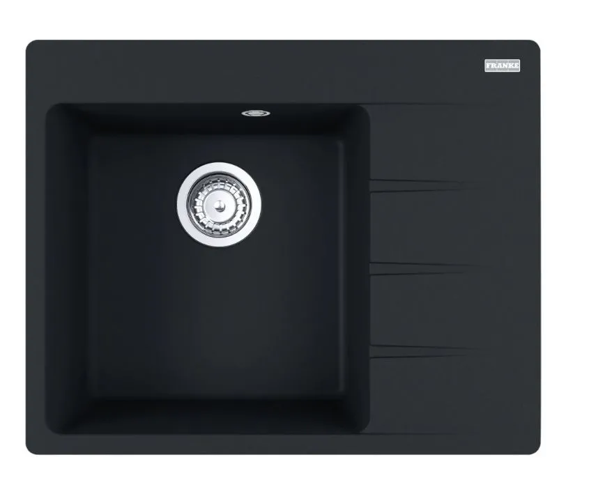 FRANKE CENTRO CNG 611-62 TL FRAGRANIT CZARNY MAT 114.0633.131