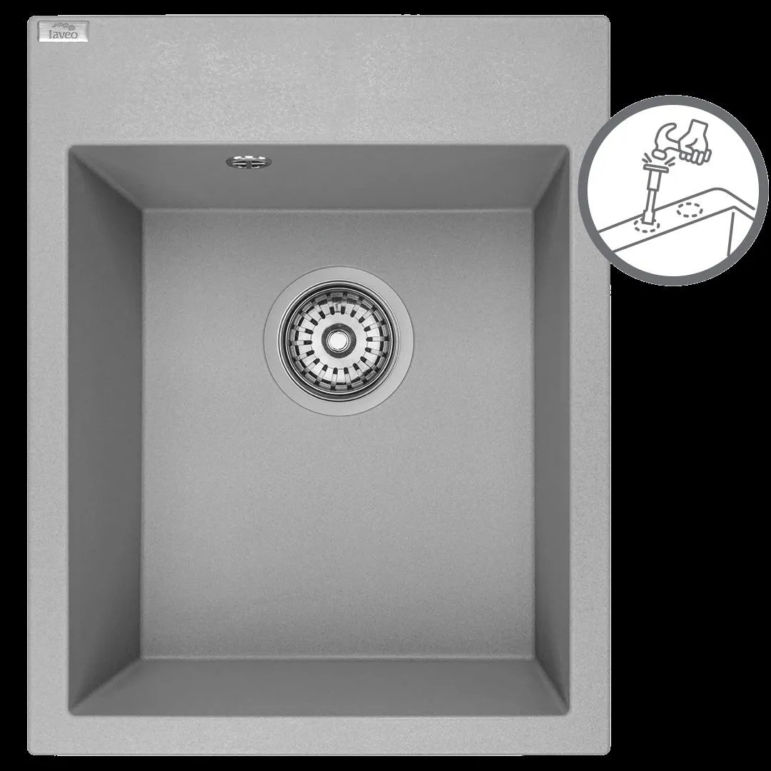 LAVEO Monchichi - zlewozmywak 1-komorowy