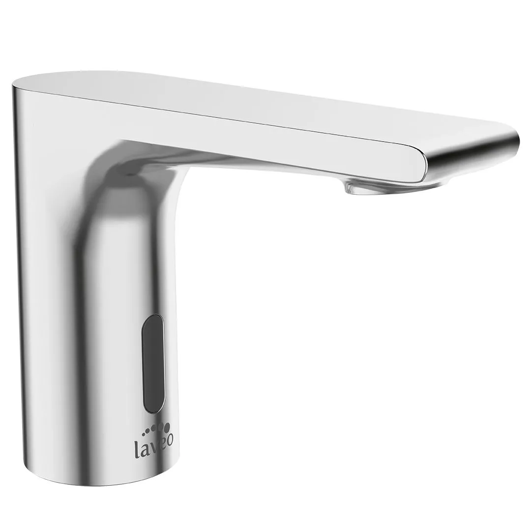 LAVEO Plato - bateria umywalkowa bezdotykowa z zewnętrzną regulacją temperatury