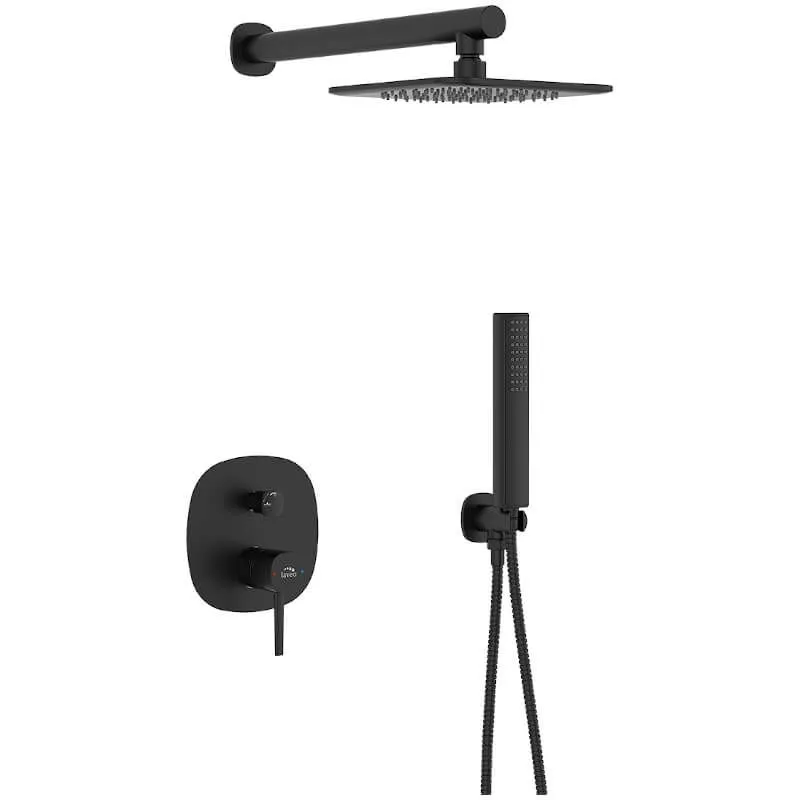 LAVEO Pola - bateria natryskowa podtynkowa z zestawem