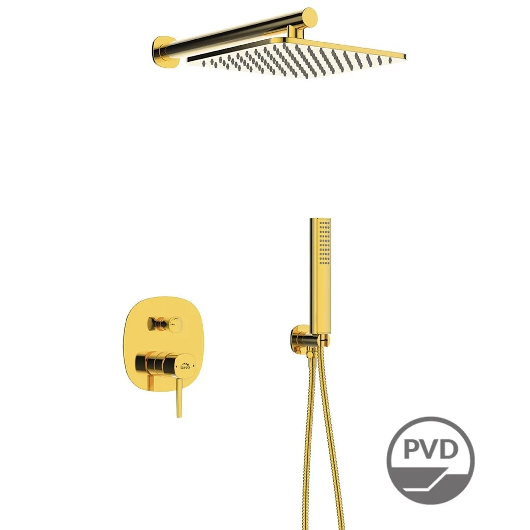 LAVEO Pola - bateria natryskowa podtynkowa z zestawem