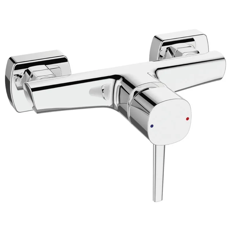 LAVEO Pola - bateria natryskowa ścienna bez zestawu natryskowego