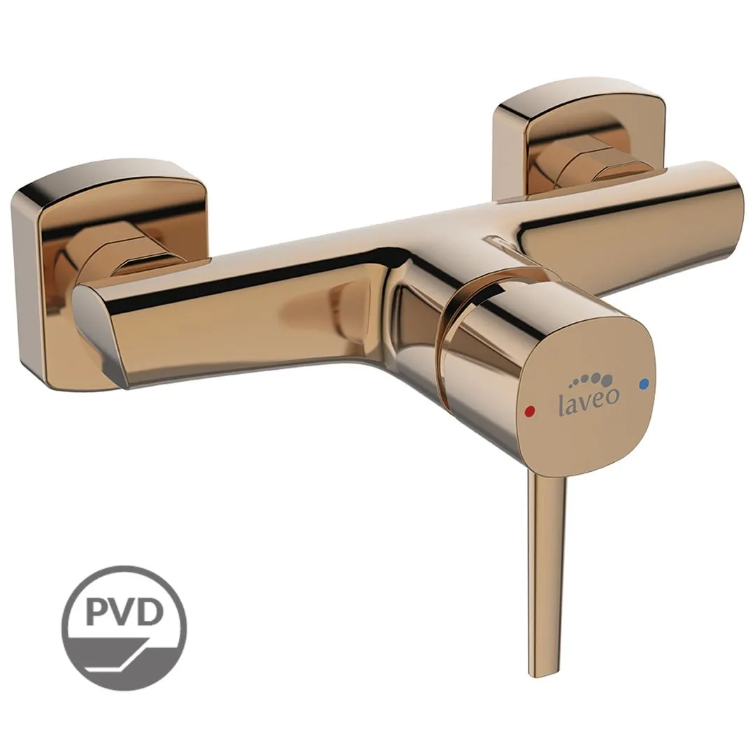 LAVEO Pola - bateria natryskowa ścienna bez zestawu natryskowego