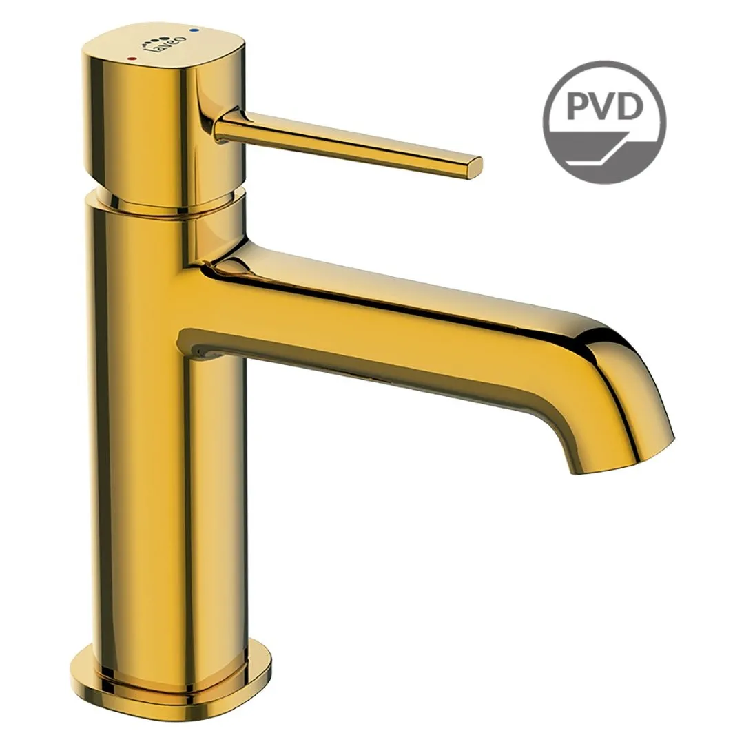 LAVEO Pola - bateria umywalkowa stojąca z korkiem