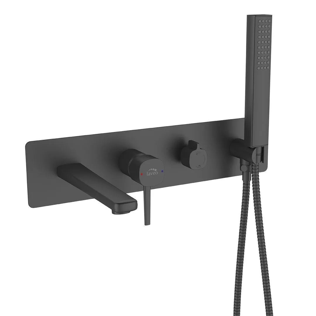 LAVEO Pola BAP 711P bateria wannowa podtynkowa z zestawem natryskowym