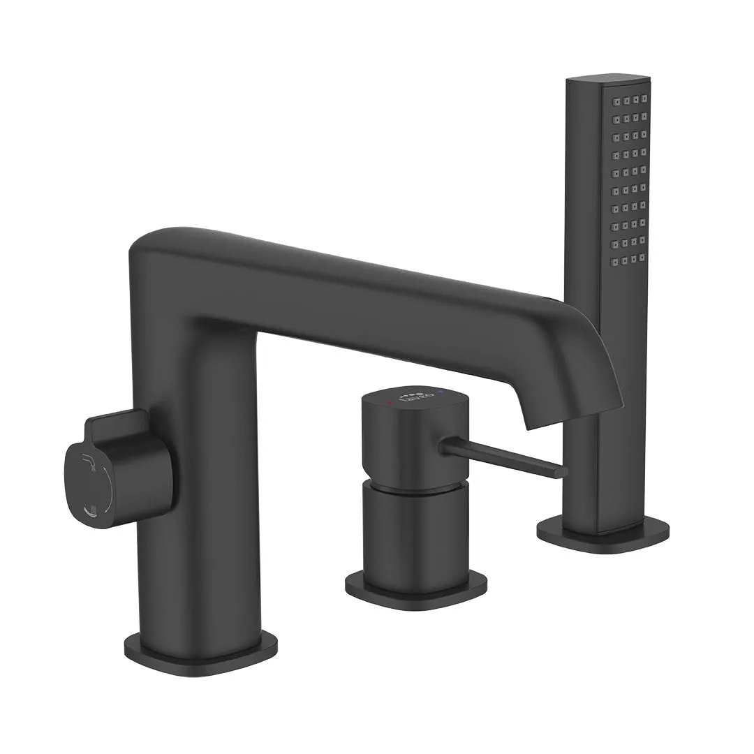 LAVEO Pola - bateria wannowa stojąca 3-otworowa