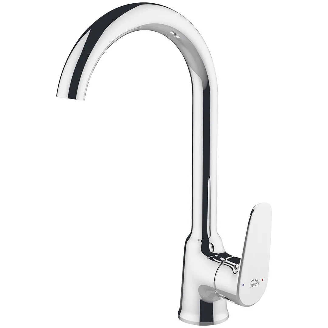 LAVEO Rondo - bateria zlewozmywakowa stojąca z wylewką U