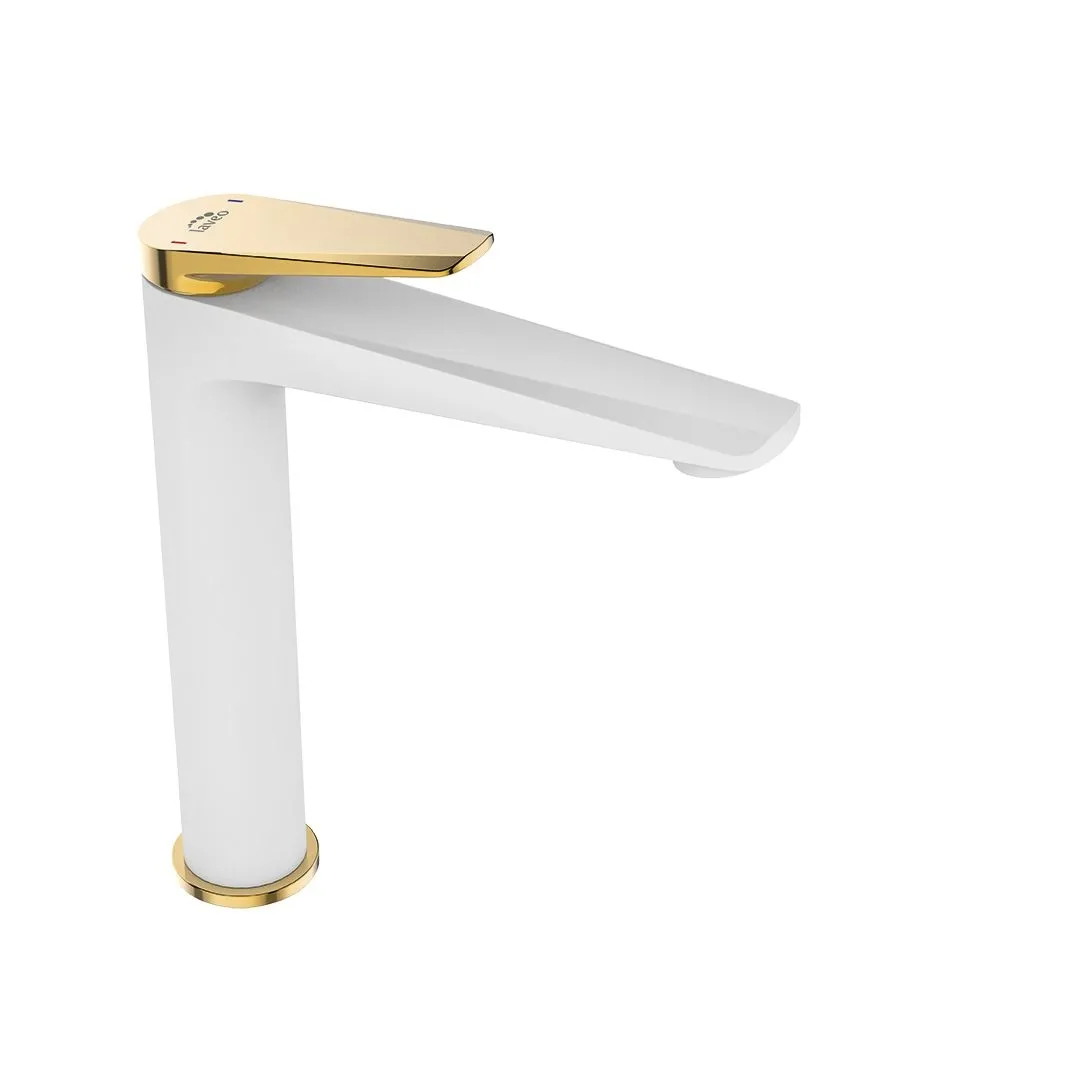 LAVEO Rubio  - bateria umywalkowa stojąca nablatowa