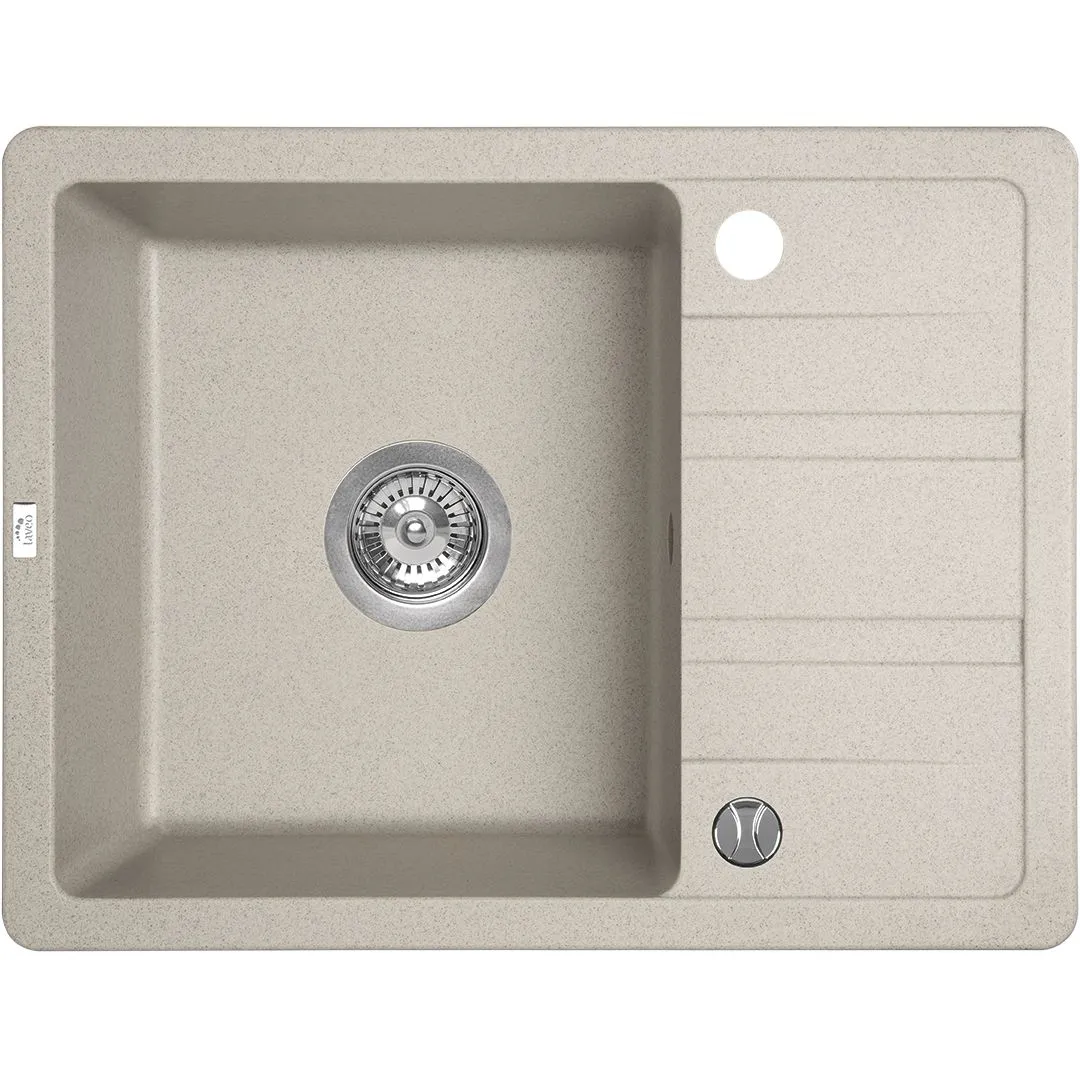 LAVEO Stella - zlewozmywak 1-komorowy z półociekaczem