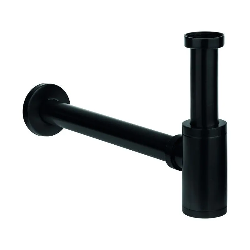 LAVEO CKS 761D Syfon łazienkowy okrągły 1⅟₄ Czarny