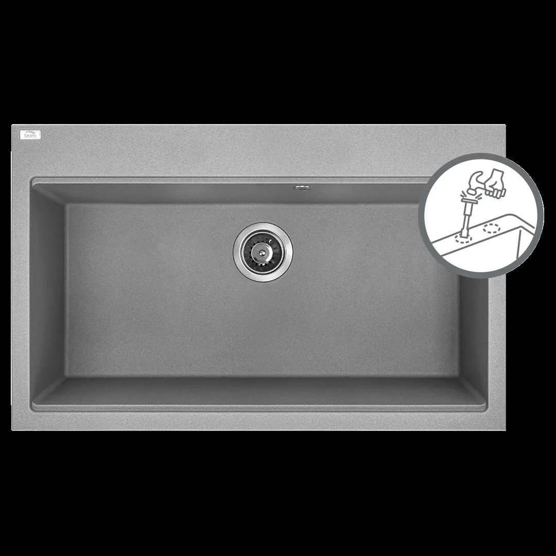 LAVEO Tau - zlewozmywak 1-komorowy