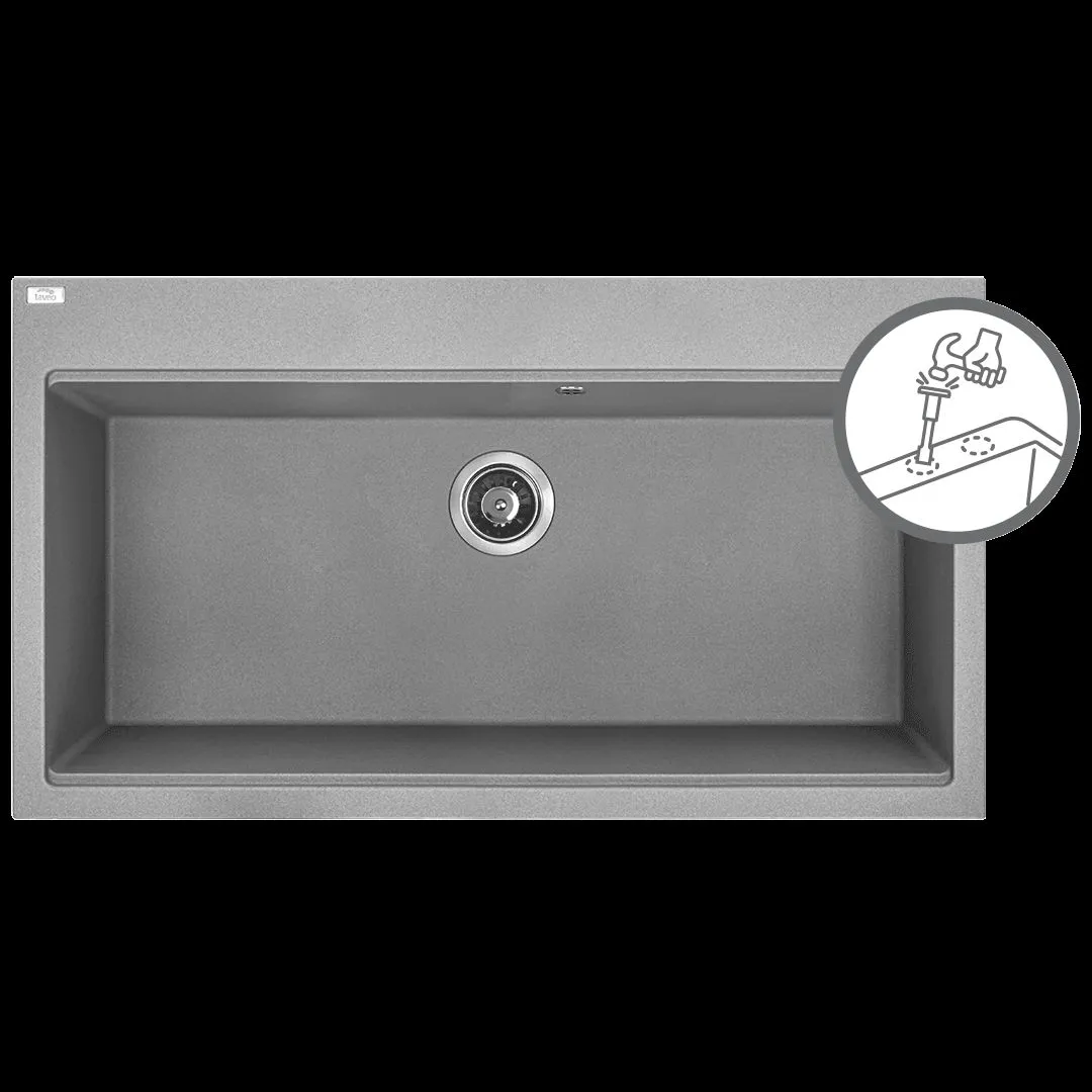 LAVEO Tau - zlewozmywak 1-komorowy