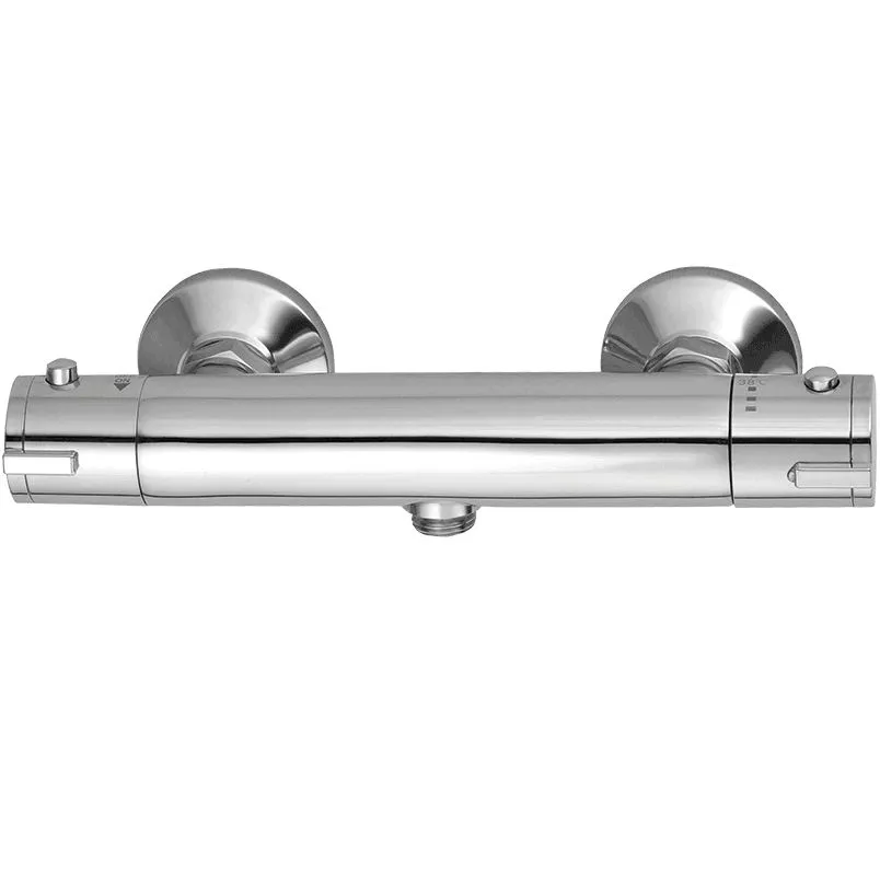 LAVEO Termico - bateria natryskowa ścienna z termostatem bez zestawu natryskowego