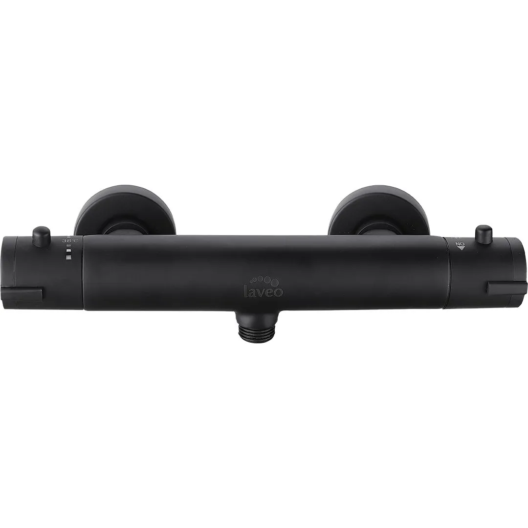 LAVEO Termico - bateria natryskowa ścienna z termostatem bez zestawu natryskowego