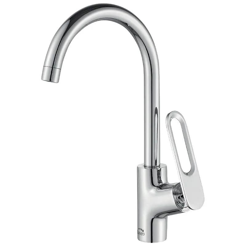 LAVEO Tierra – bateria zlewozmywakowa stojąca z wylewką U