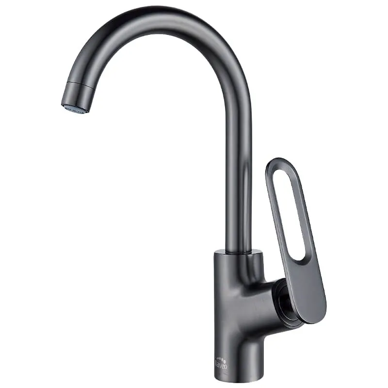 LAVEO Tierra – bateria zlewozmywakowa stojąca z wylewką U