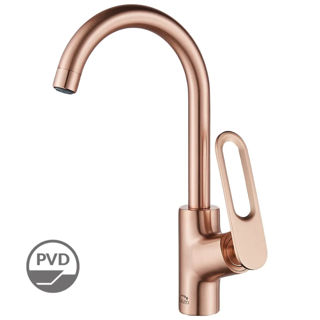 LAVEO Tierra – bateria zlewozmywakowa stojąca z wylewką U