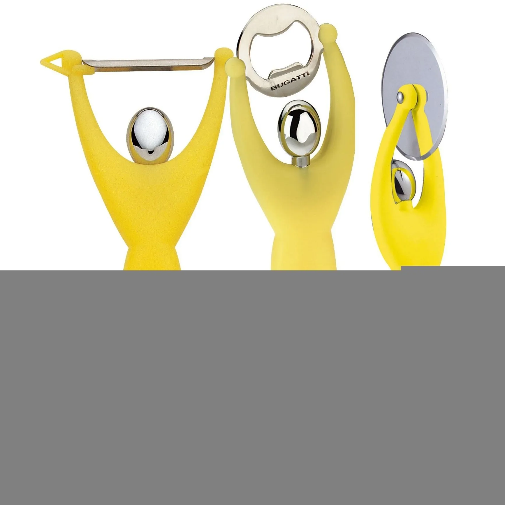 GYM zestaw 3 przyborów - żółty