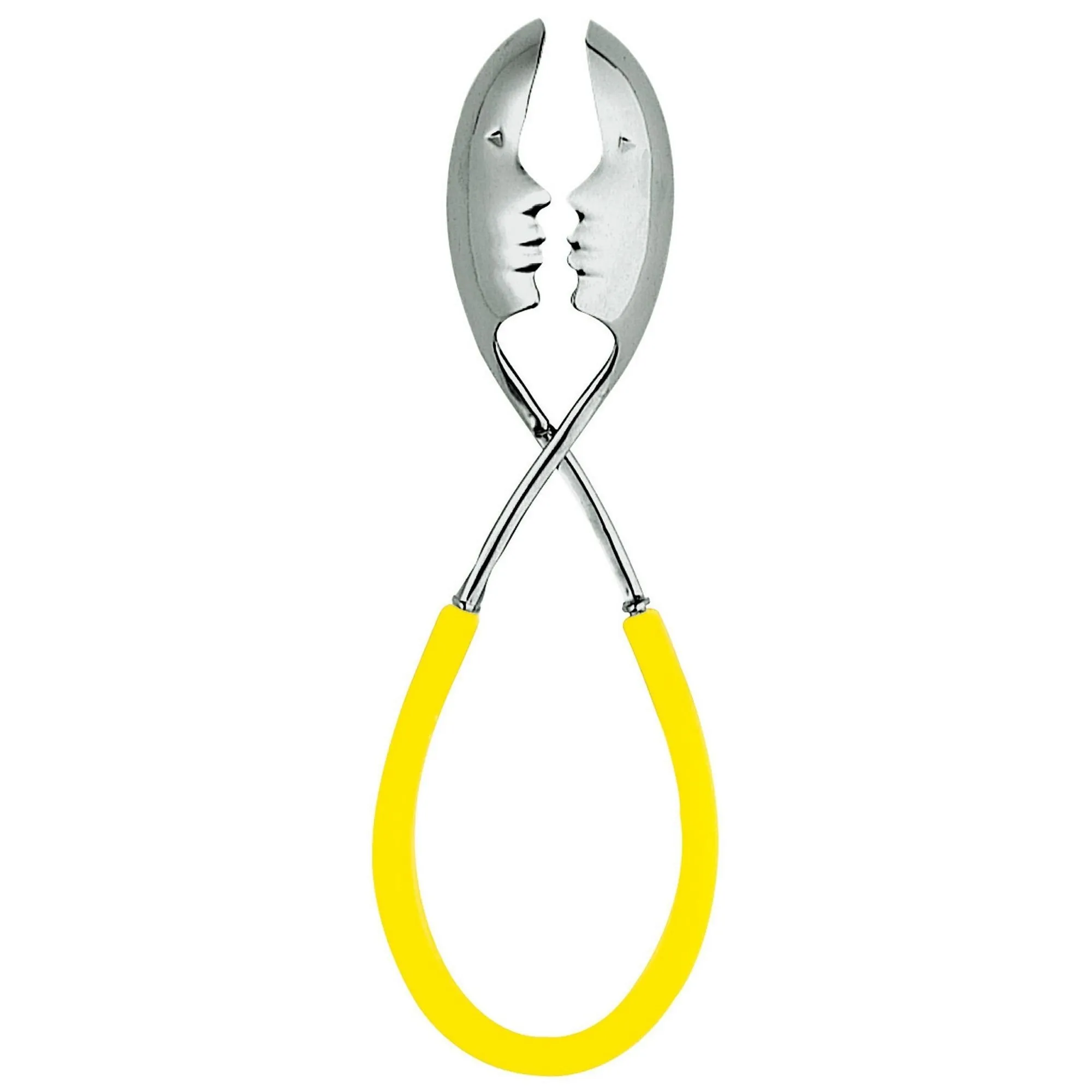 MOLLA KISS szczypce do sałatek - żółte