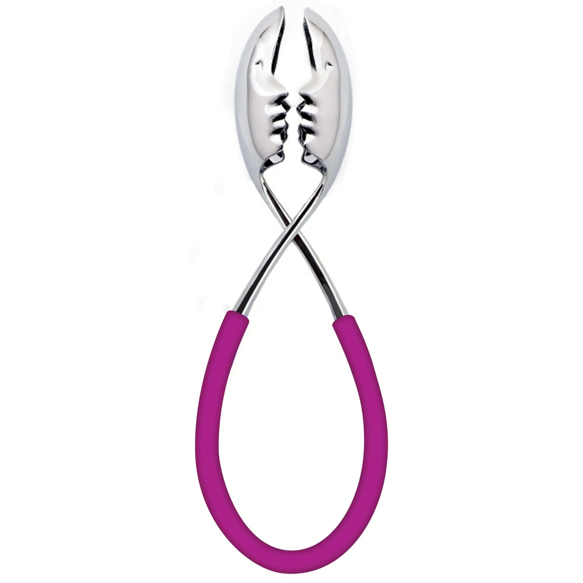 MOLLA KISS szczypce do sałatek - fuksja