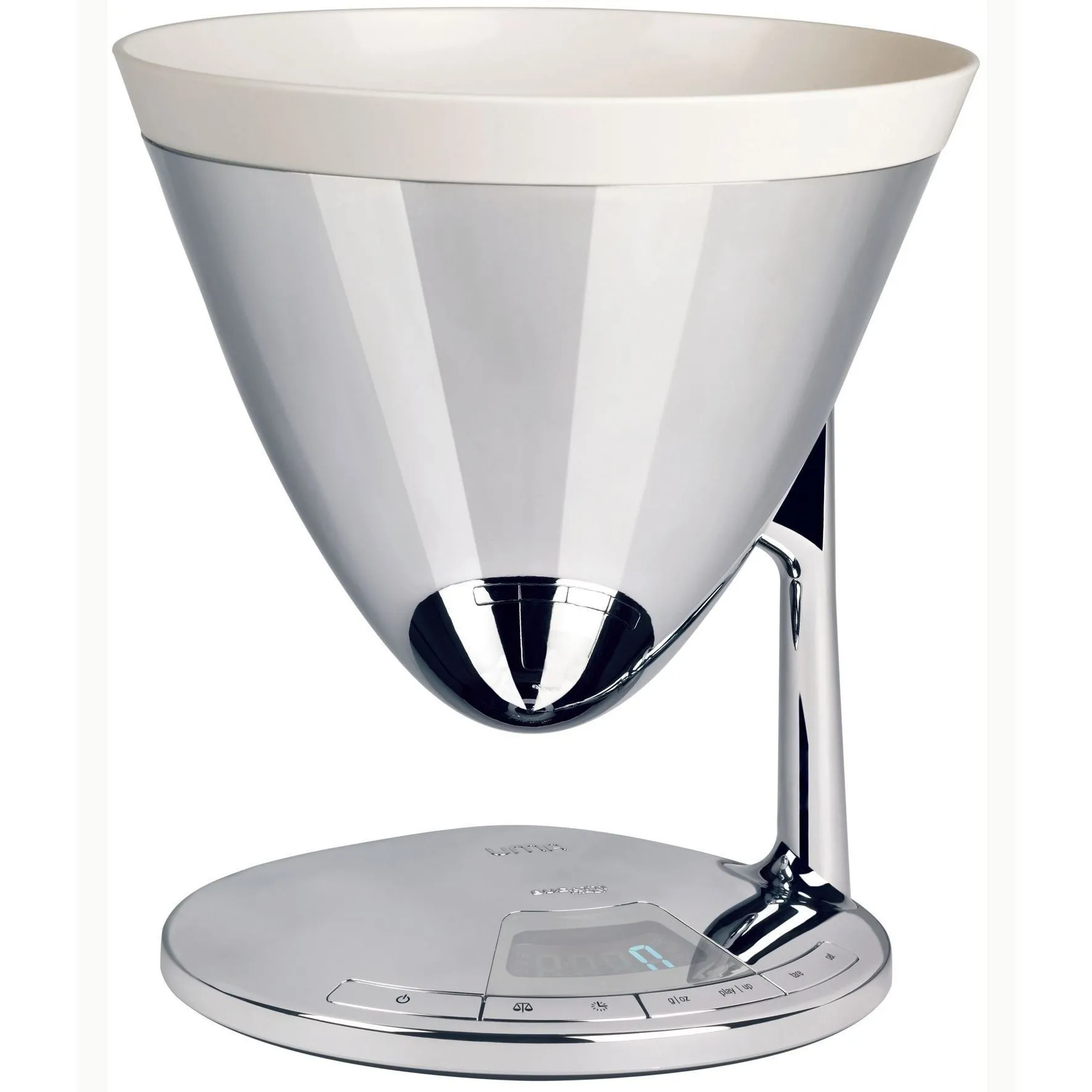 UMA elektroniczna waga - chromowana