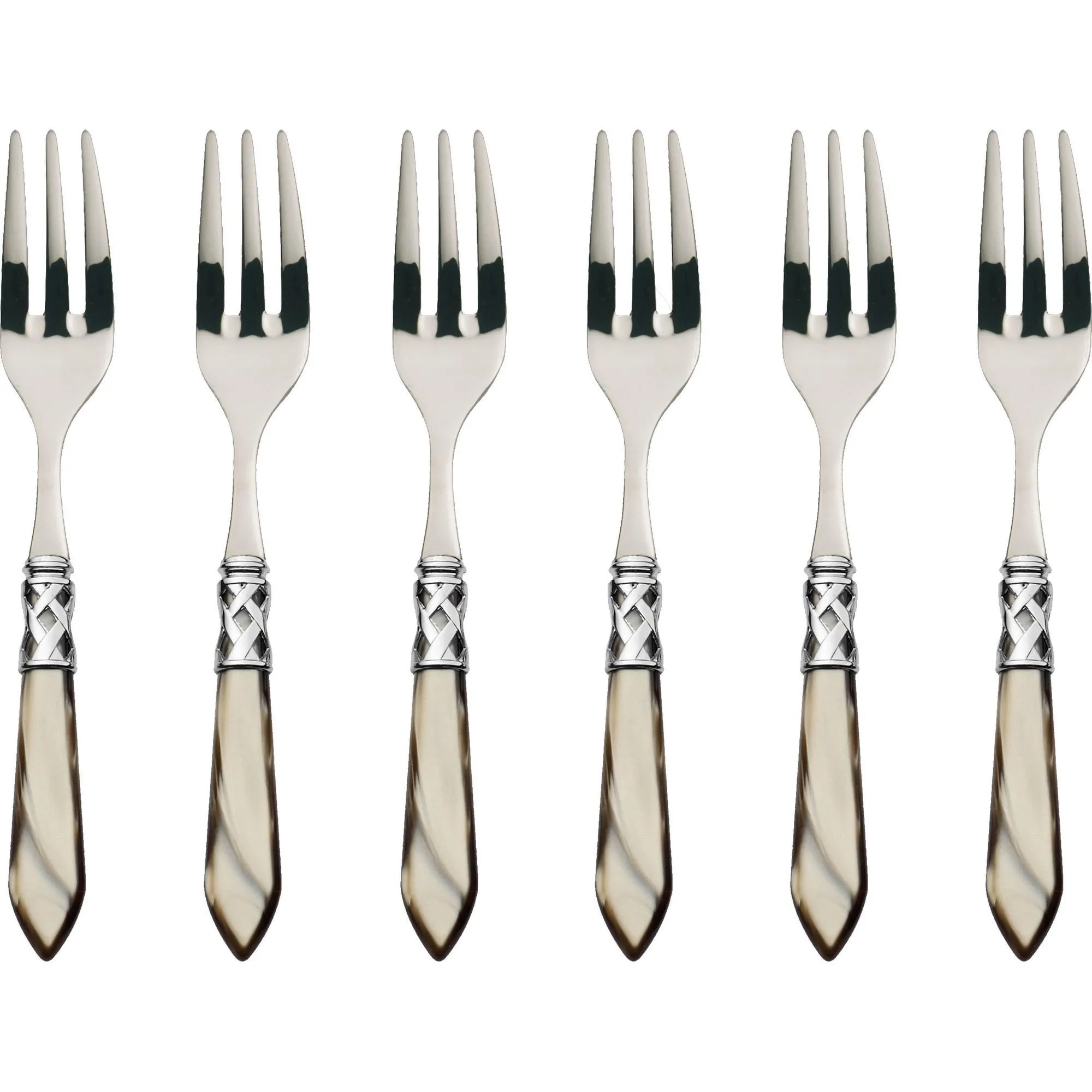 Aladdin onyx - zestaw 6 widelczyków