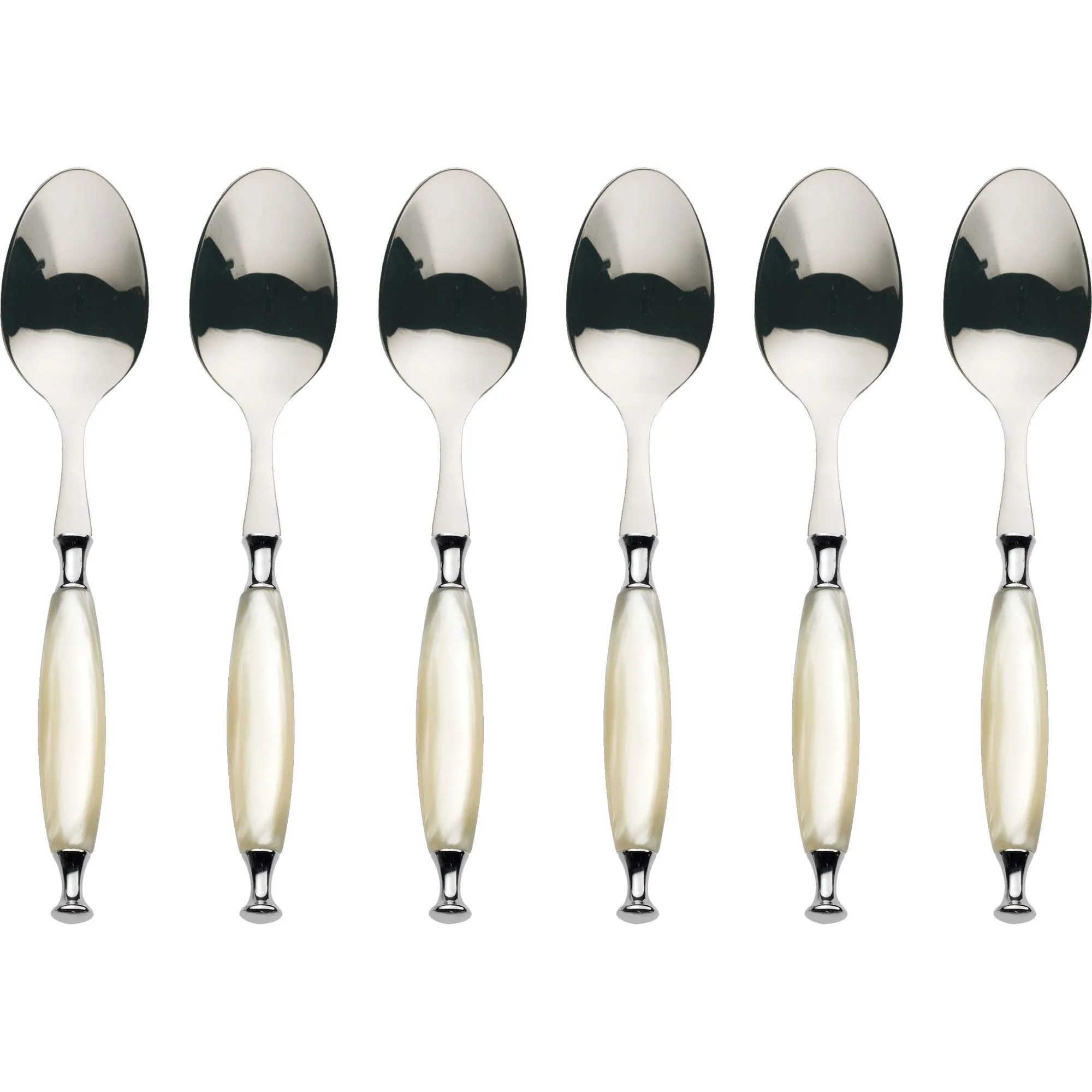 Country Ivory - 6 łyżeczek do herbaty