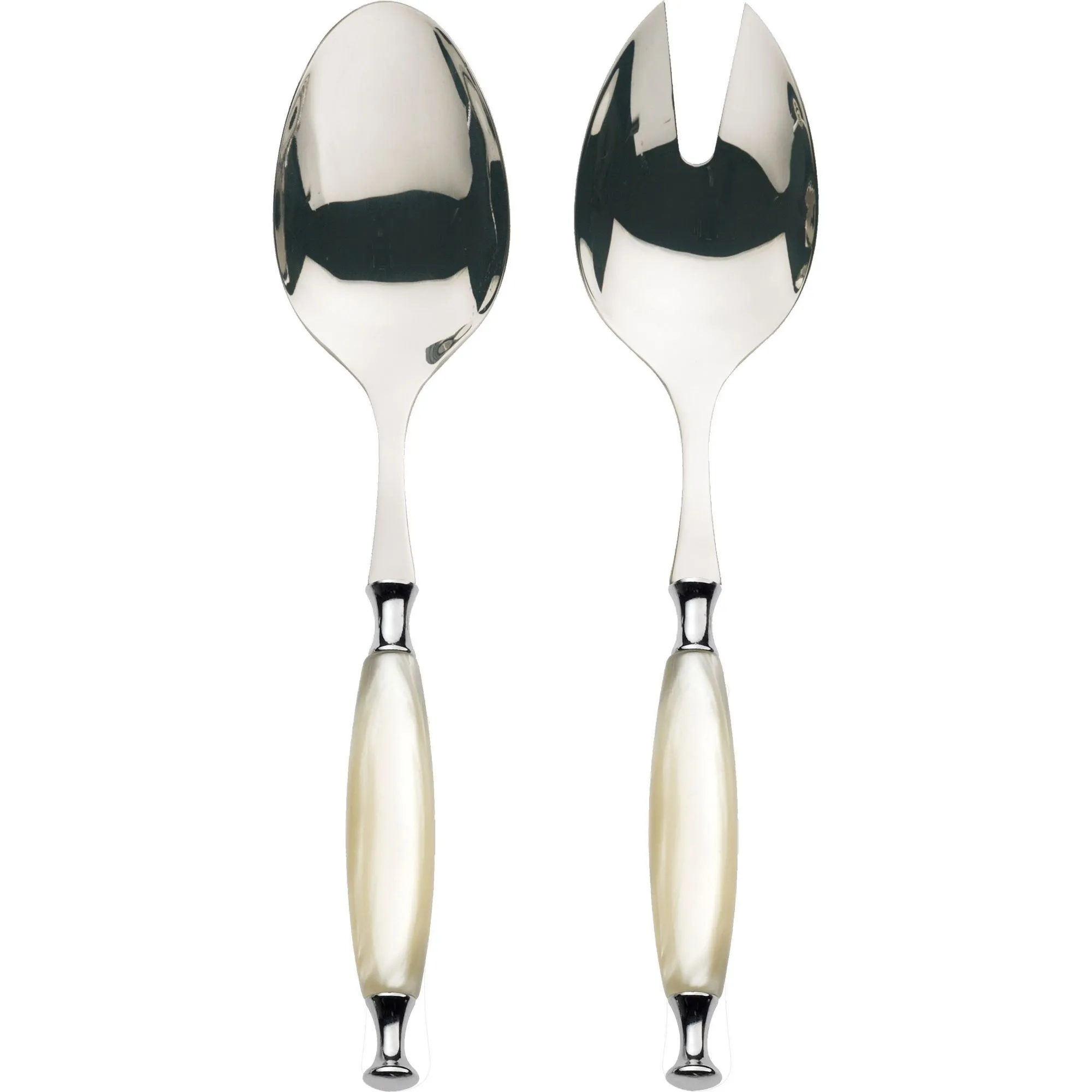 Country ivory - 2 cz. zestaw do sałatek