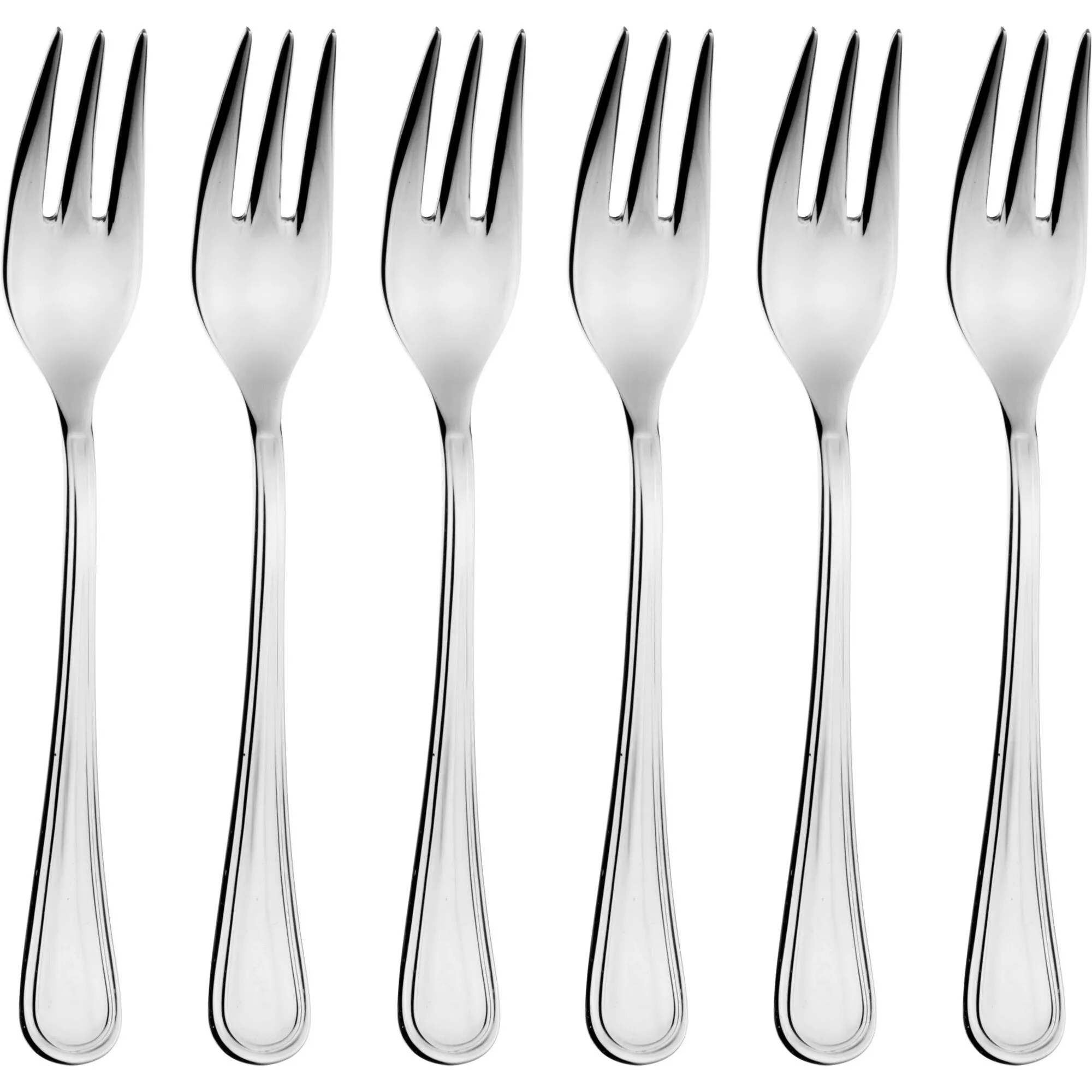 ENGLAND Zestaw 6 widelczyków do ciasta