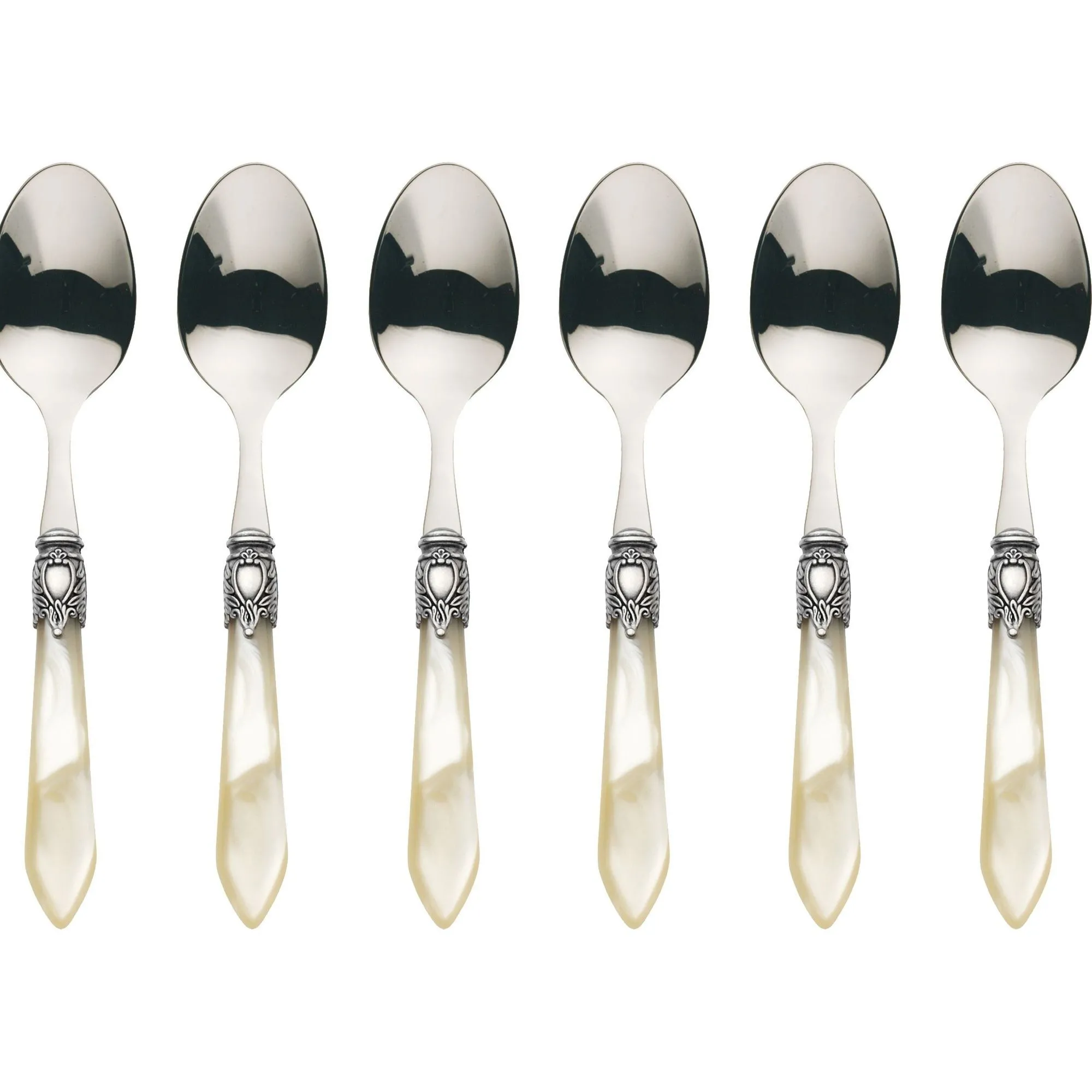 Oxford ivory - zestaw 6 łyż. do herbaty