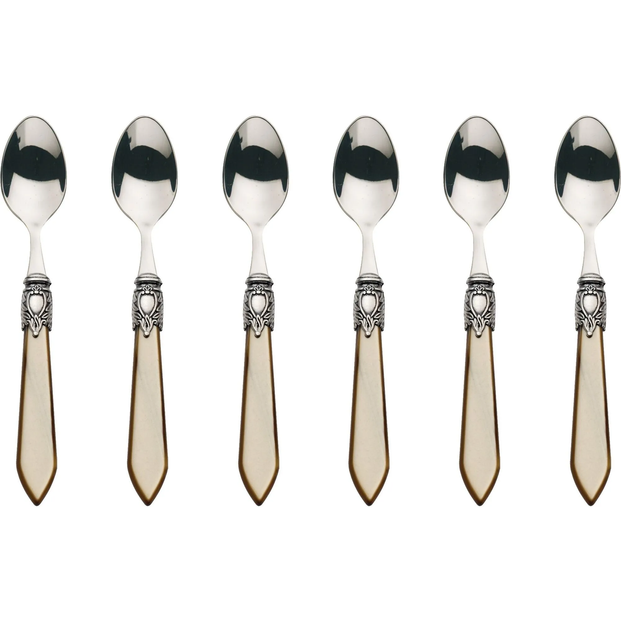 Oxford onyx - zestaw łyżeczek do moki