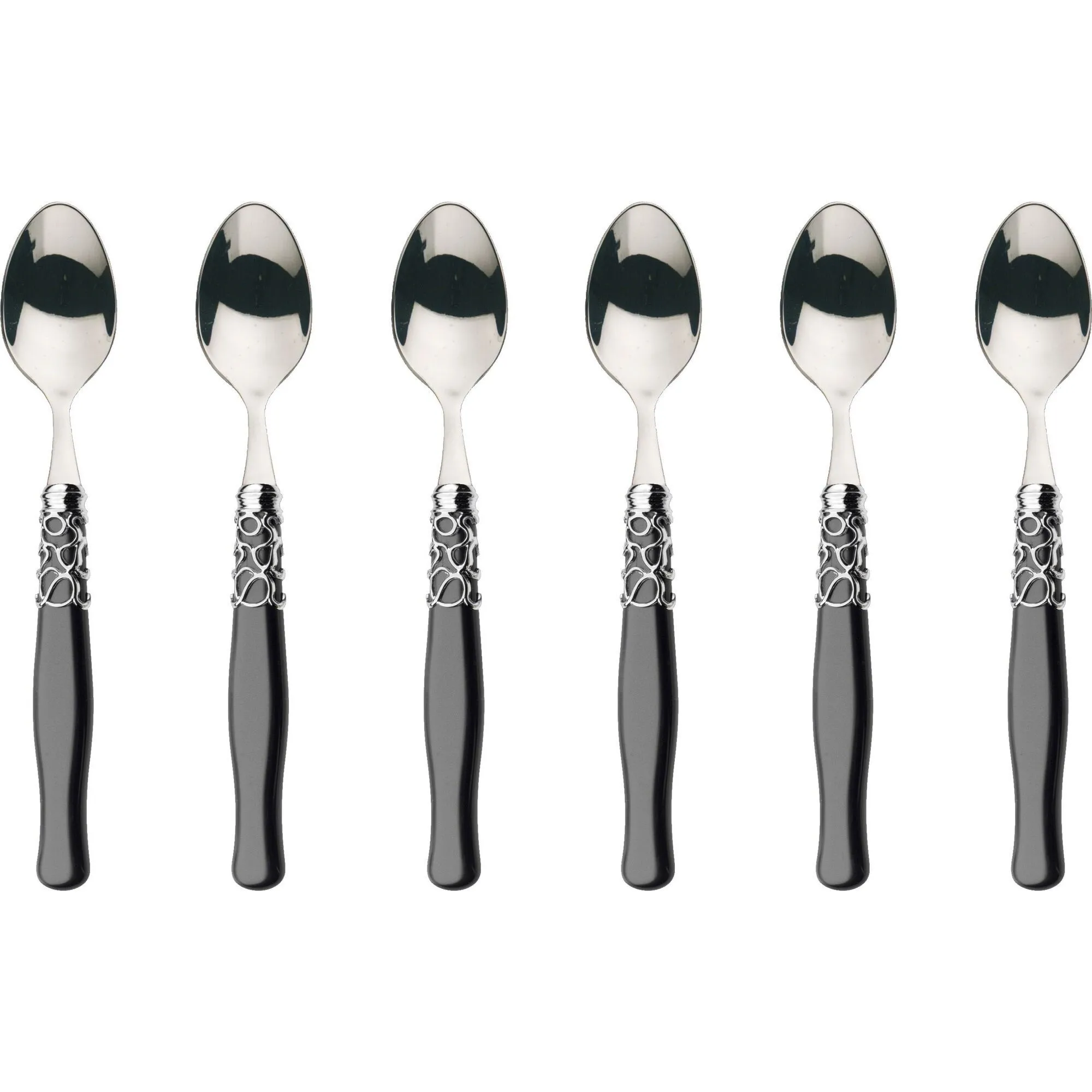 SELENE CZARNY łyżeczki do kawy