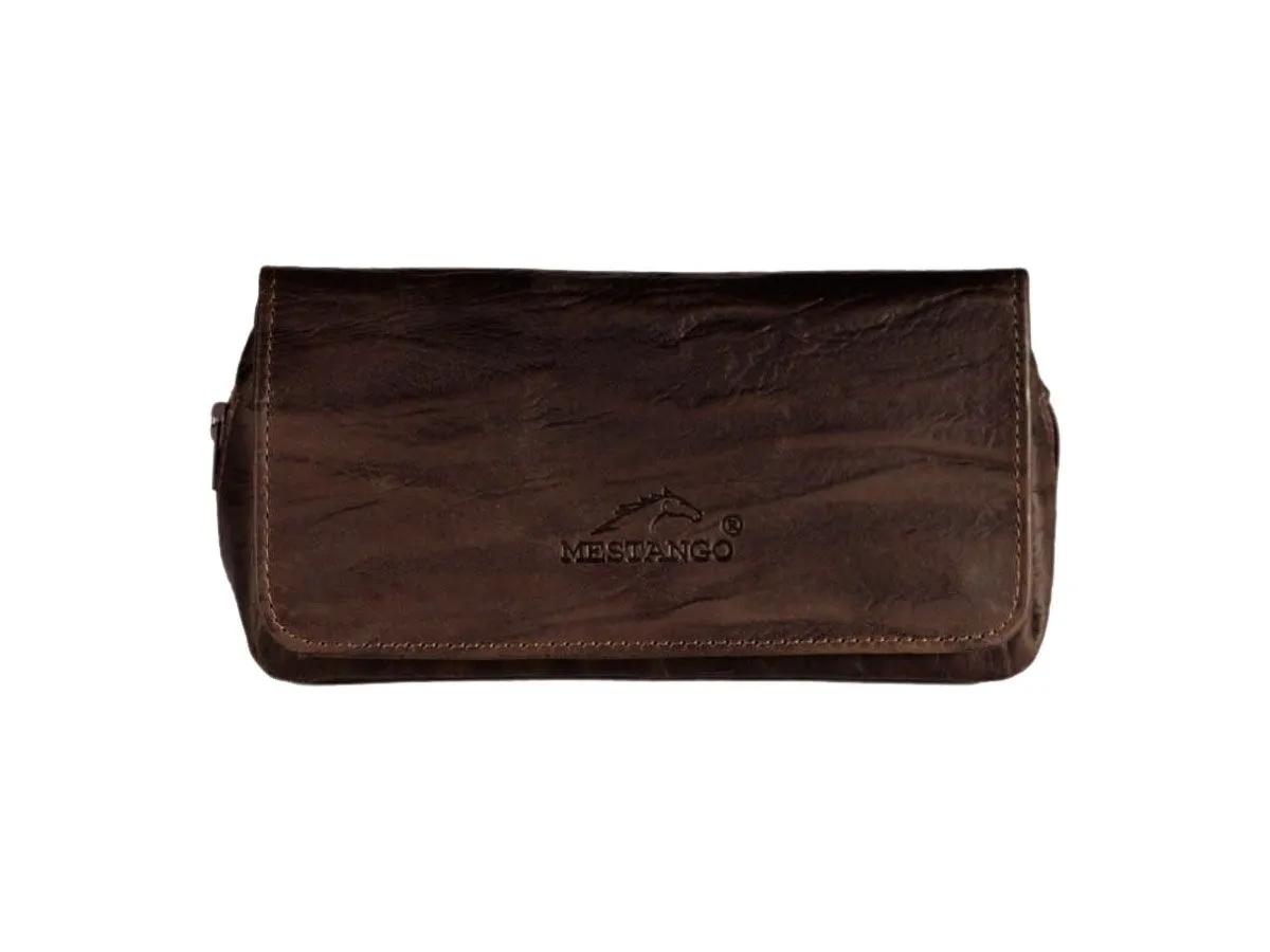 Mestango BORSA X 2 PIPE "WAVES XL" 7010/2 MARRONE